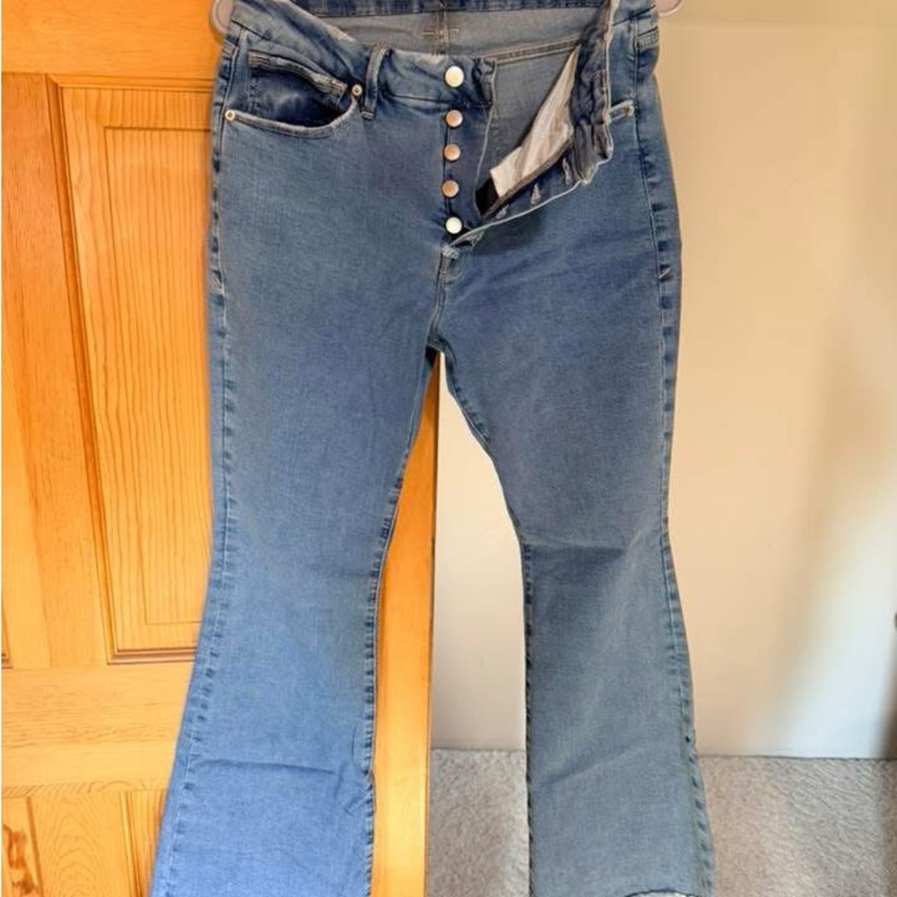 Good American Denim Flare Jeans